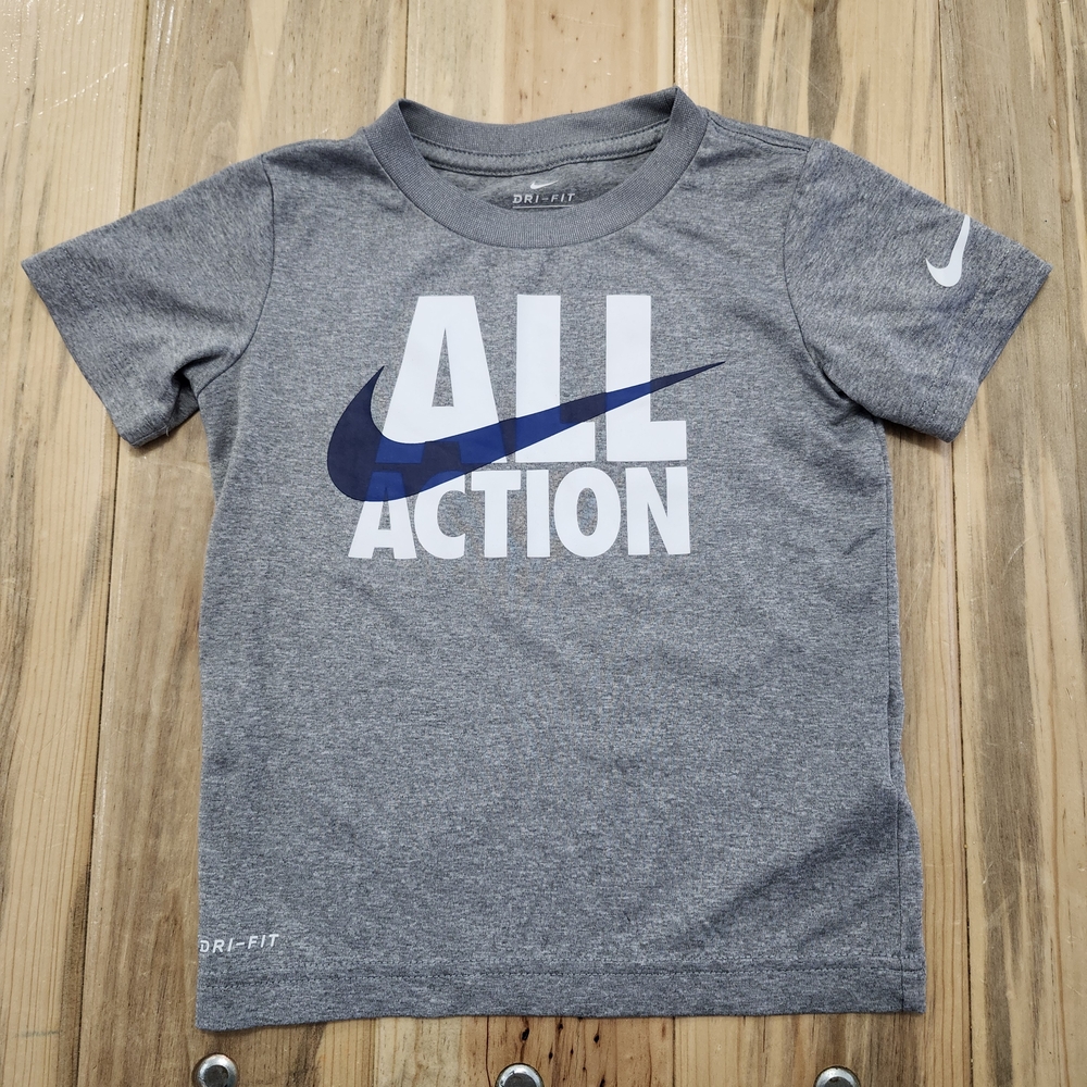 Nike Kids Gray Dri-FIT T-Shirt